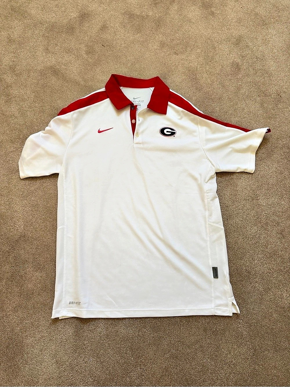 Nike Georgia Bulldogs Dri-FIT Polo Shirt